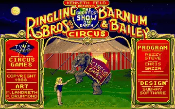 Circus Games_DiskA screen shot title